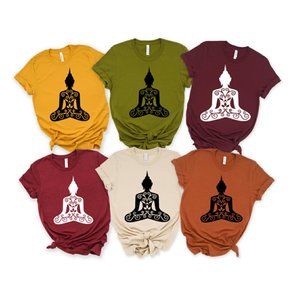 Unisex Buddha Eternal Eternity Meditation Tee top